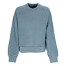 Felpa Girocollo Corta Donna W Taos Sweat Vancouver Blue Garment Dyed I032918.1Y1