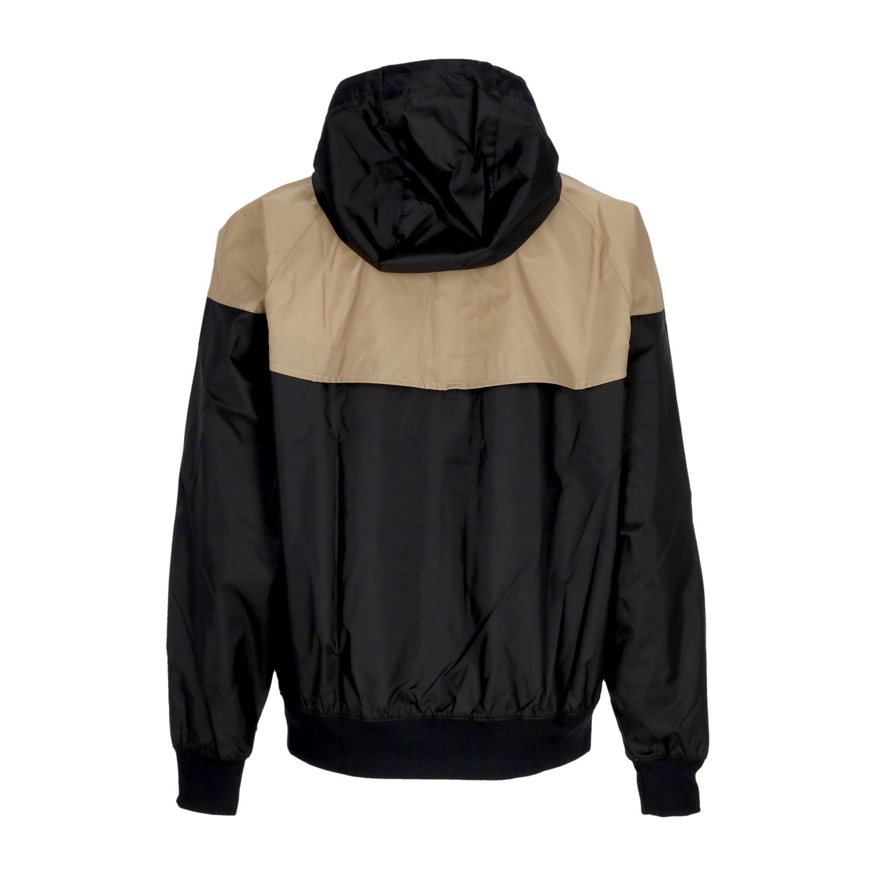 Giacca A Vento Uomo Sportswear Woven Lined Windrunner Hooded Jacket Black/khaki/black DA0001