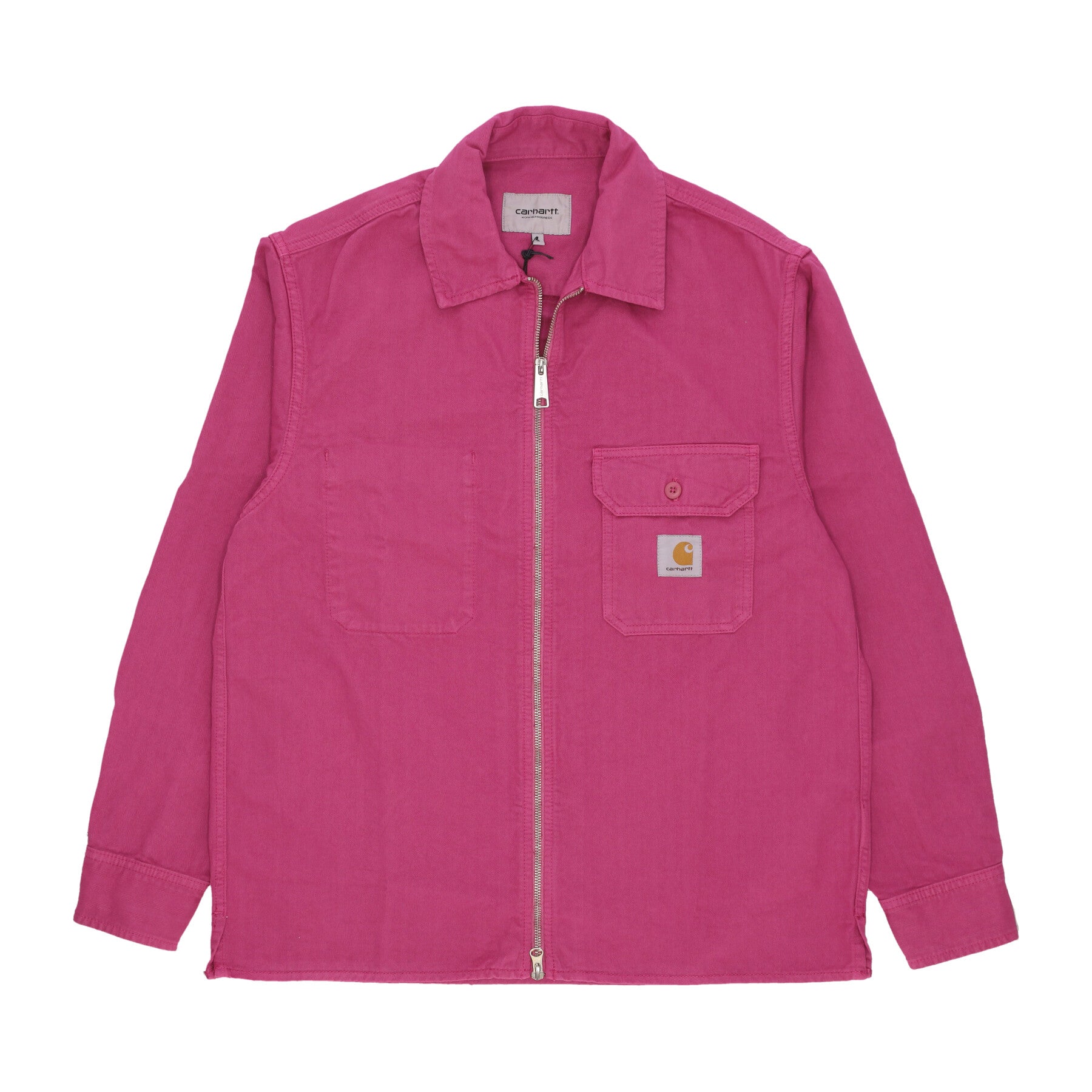 Giubbotto Uomo Rainer Shirt Jacket Magenta Garment Dyed I033276.1YT