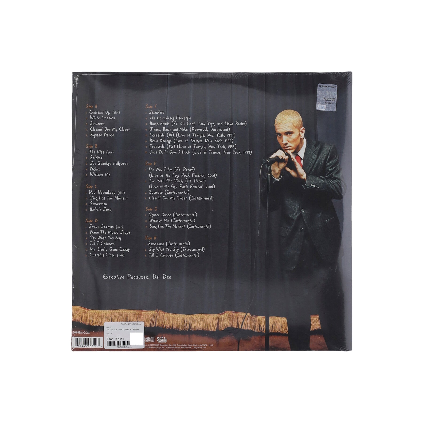 Lp Musica The Eminem Show Expanded Edition Unico 0602445963225_LP