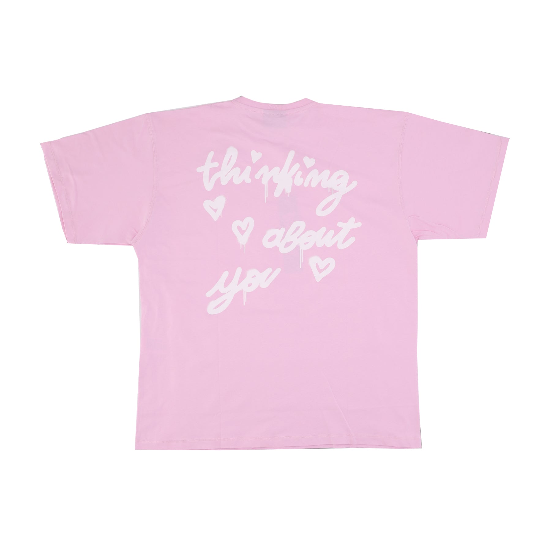 Maglietta Donna W Thinking About You Maxi Tee Pink 24EDS54461