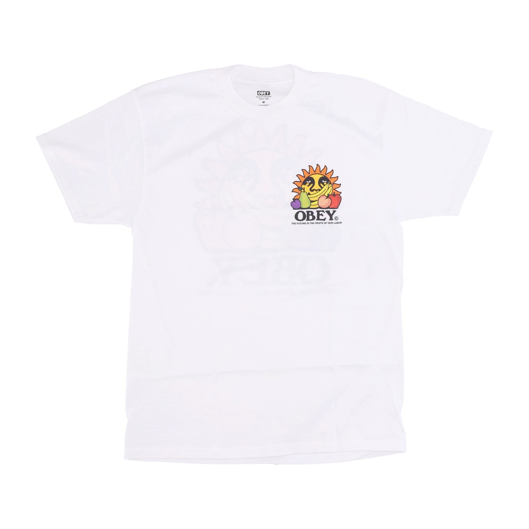 Maglietta Uomo The Future Is The Fruits Of Our Labor Tee White 165263698