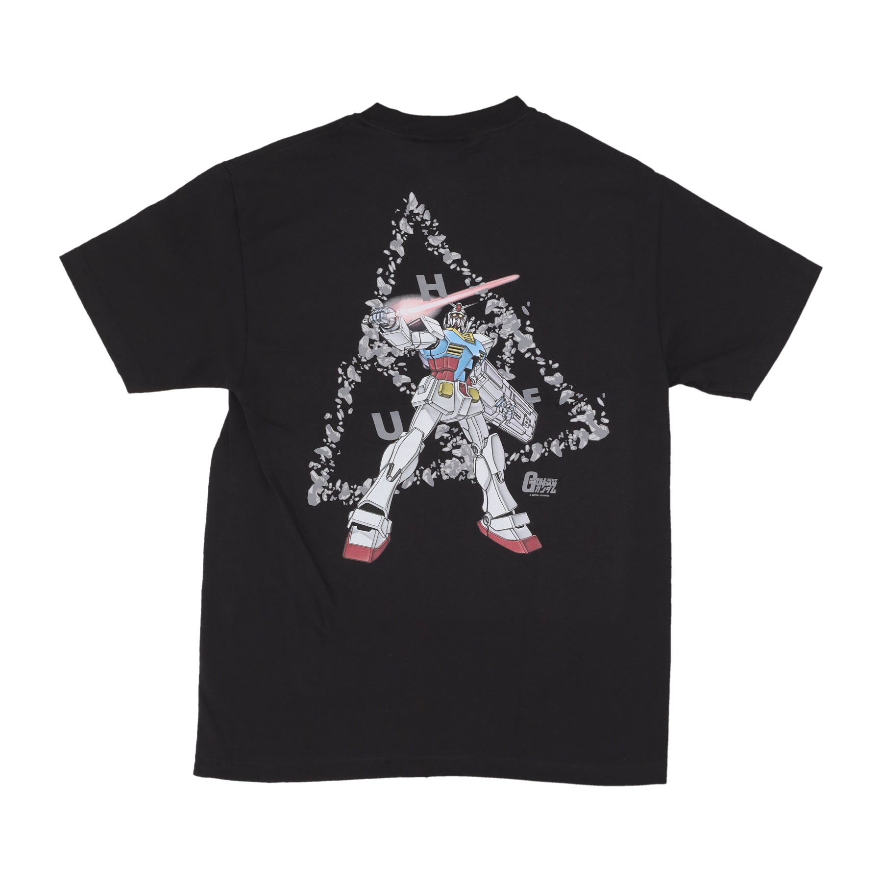 Maglietta Uomo Triple Triangle Tee X Gundam Black TS02317