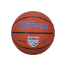 Pallone Uomo Nba Team Alliance Basketball Size 7 Sackin Brown/original Team Colors WTB3100XBSAC