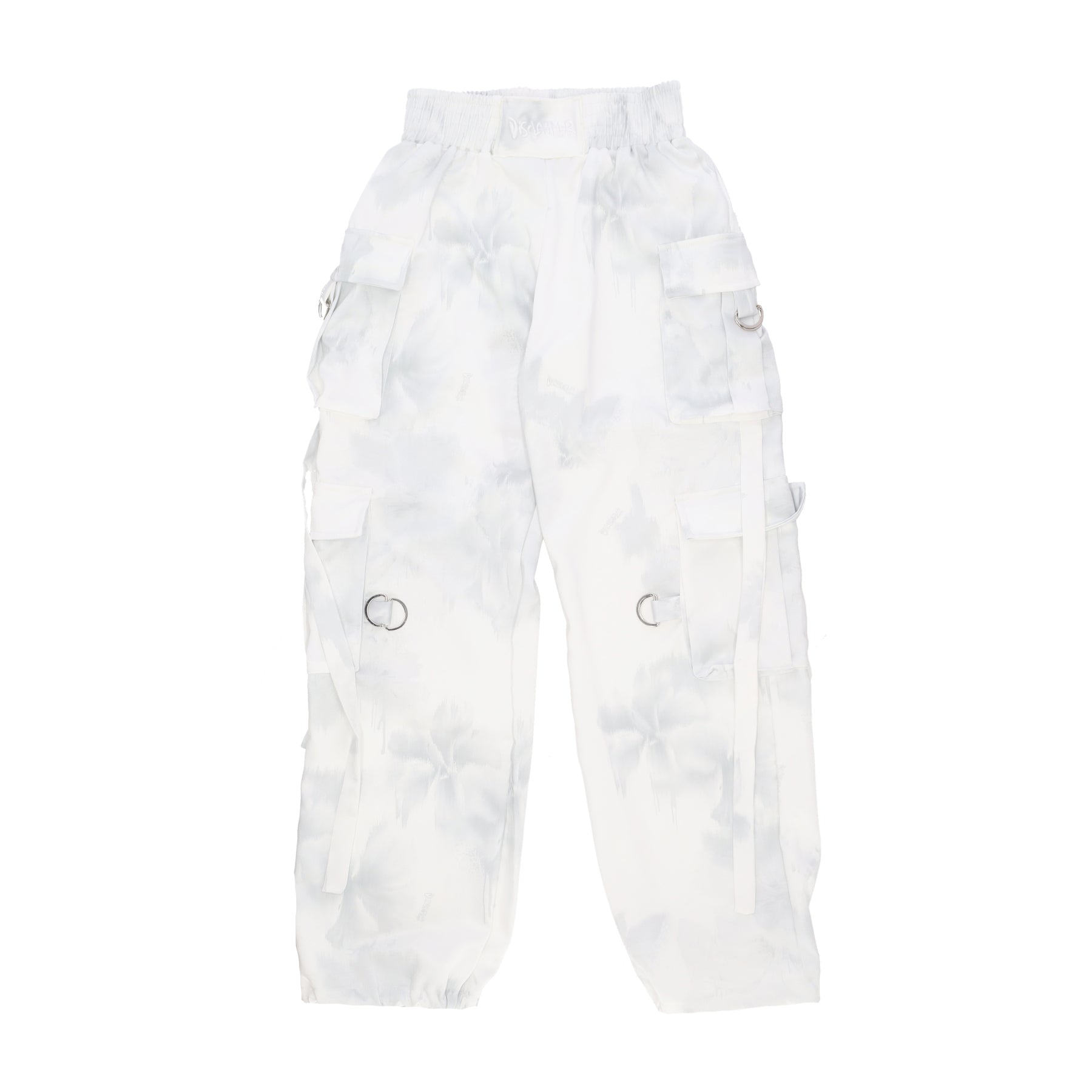 Pantalone Lungo Donna W Satin Cargo Pant White 24EDS54349