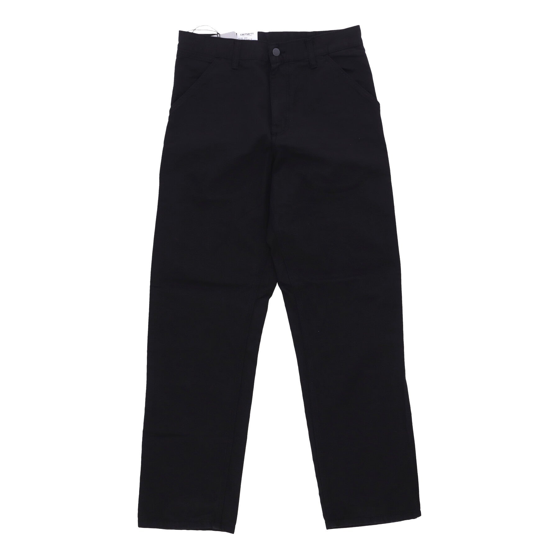 Pantalone Lungo Uomo Single Knee Pant Black Garment Dyed I031499