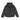 Piumino Ragazza Sportswear Synthetic Fill Jacket Black/black/black/white CU9157
