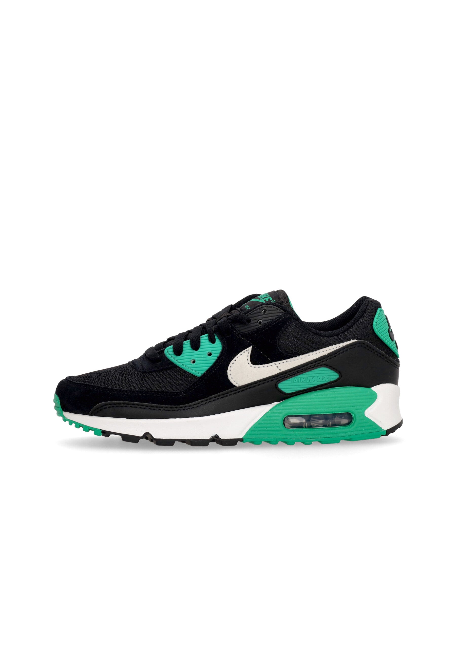 Nike Scarpa Low Man Air Max 90 Black/White/Stadium Green DM0029