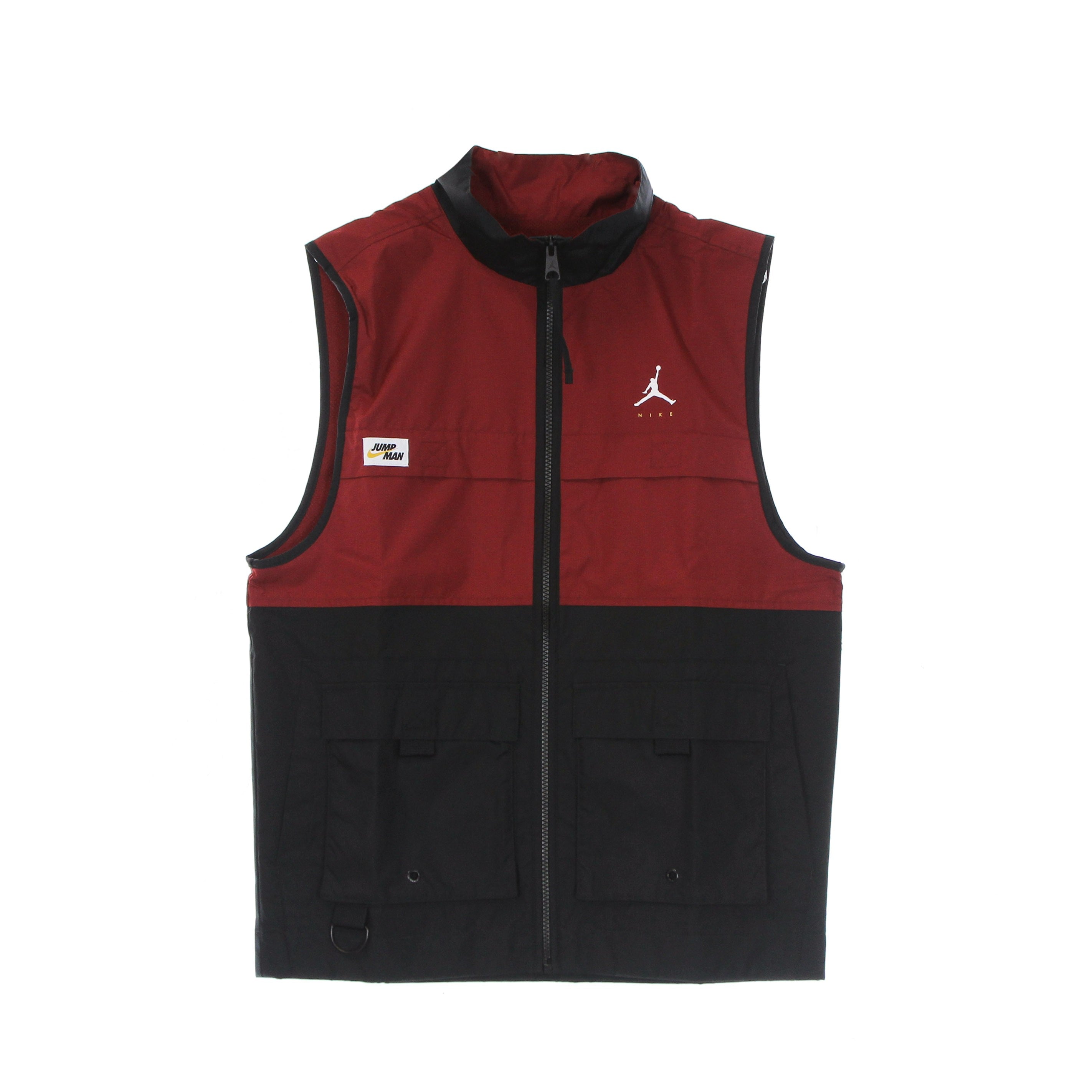 Jordan Smanate Man Jumpman Vest Team Red Black DC7304 Atipicishop