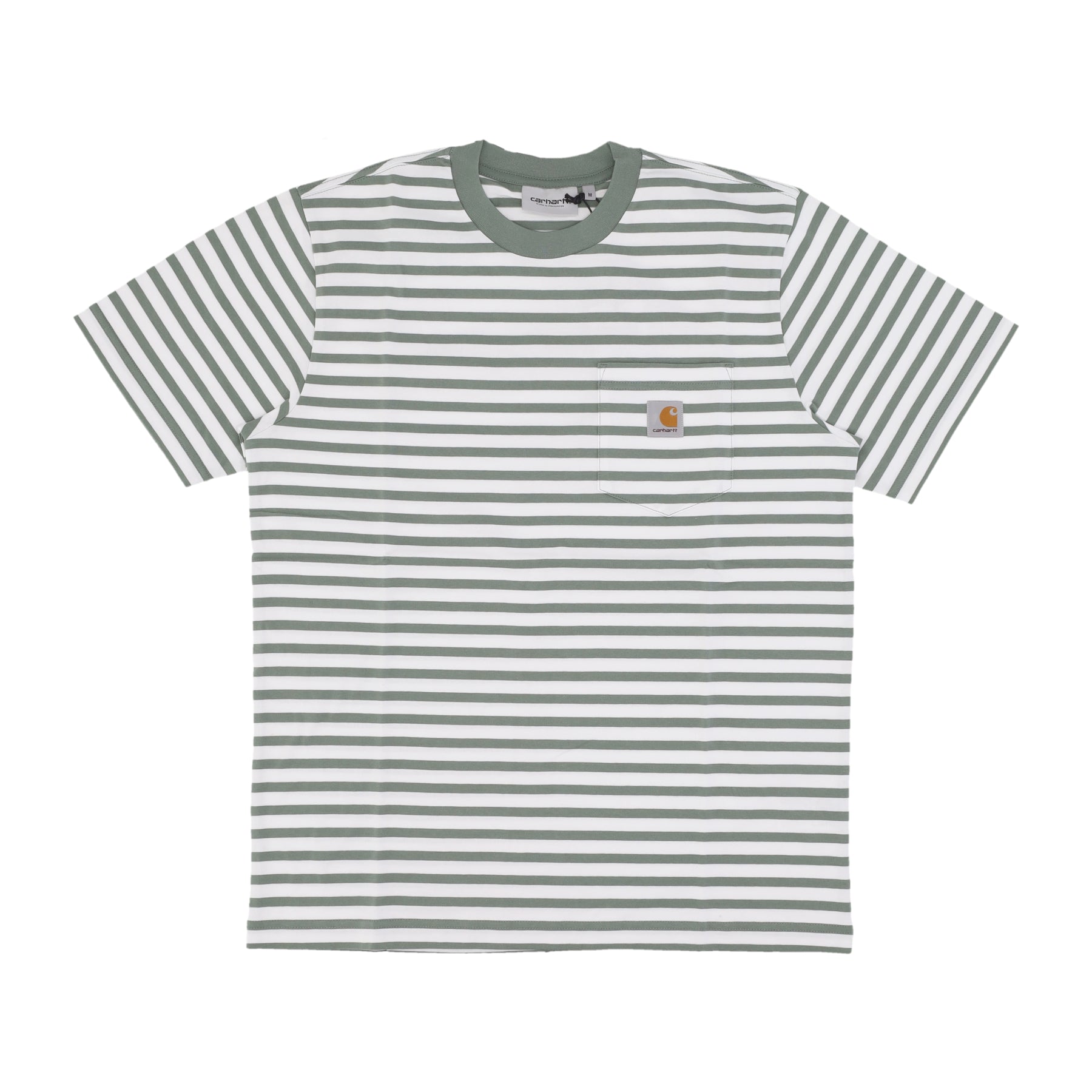 Maglietta Uomo Seidler Pocket Tee Seidler Stripe/park/white I032311.1Z1