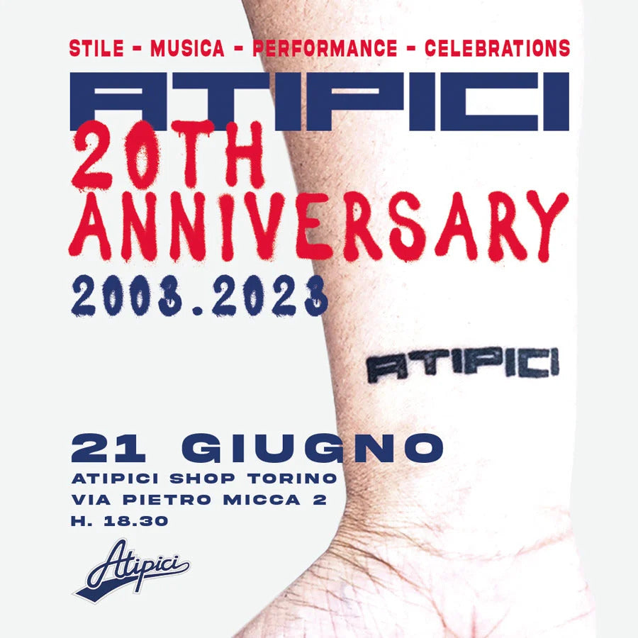 Atipici 20th Anniversary instore @ Atipici Shop Torino