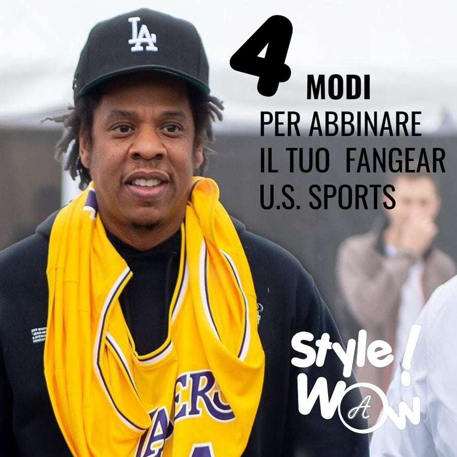 4 modi per abbinare il fangear US Sports