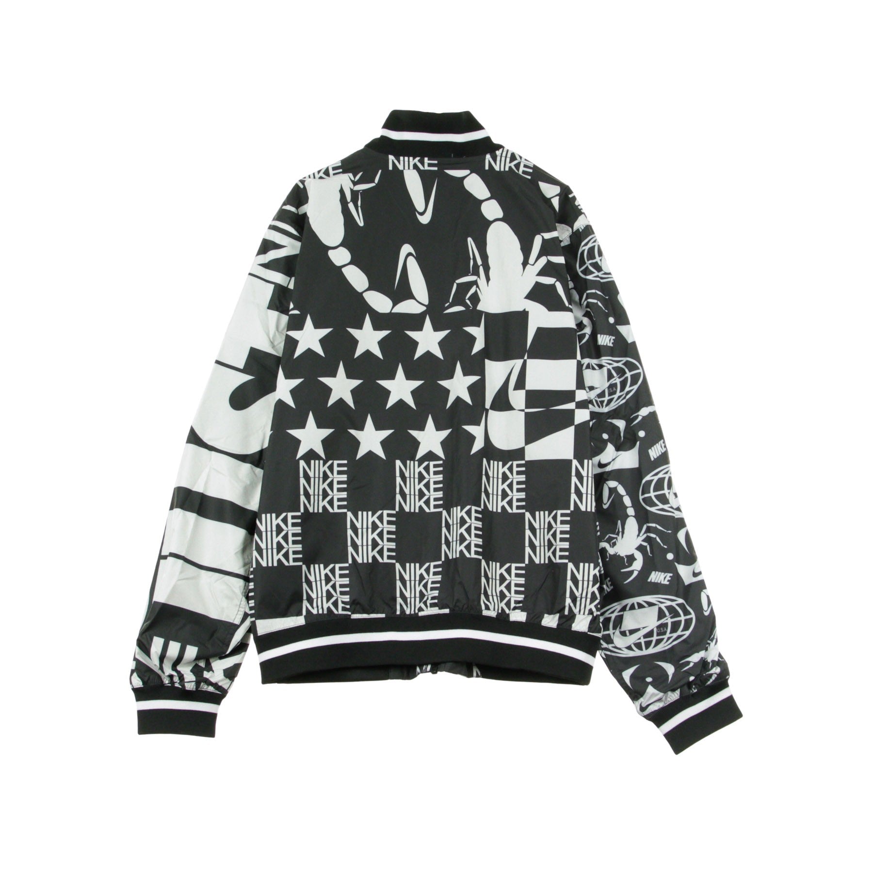 Nike, Giubbotto Bomber Uomo Jkt Aop Scorp, 