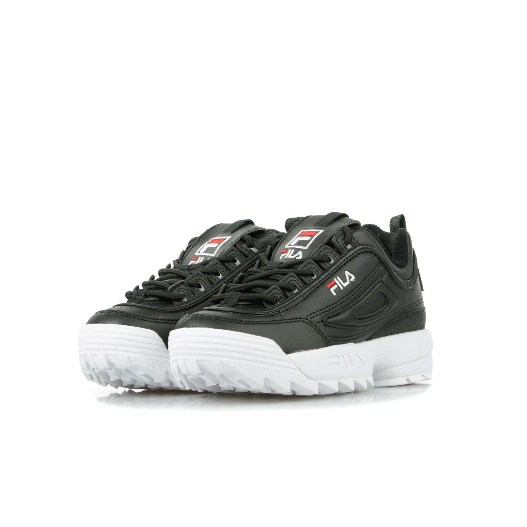 Fila, Scarpa Bassa Bambino Disruptor Kids, Black
