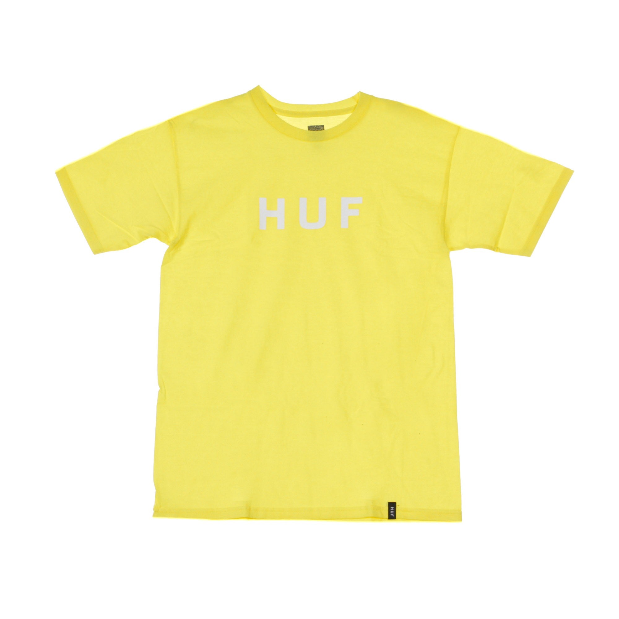 Huf, Maglietta Uomo Essentials Og Logo, Yellow