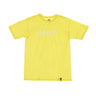 Huf, Maglietta Uomo Essentials Og Logo, Yellow