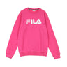 Fila, Felpa Girocollo Uomo Pure Crew Sweat, Pink Yarrow