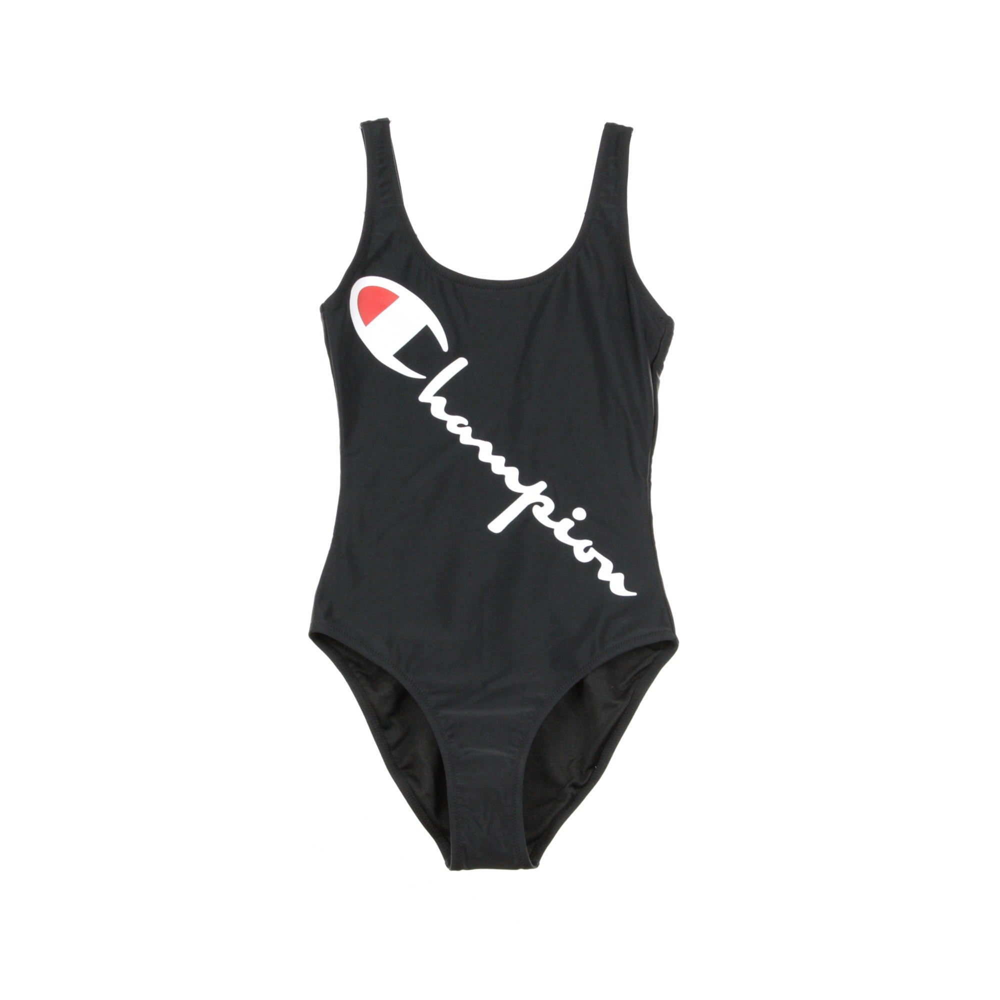 Champion, Costume Intero Donna Swimming Suit, Black