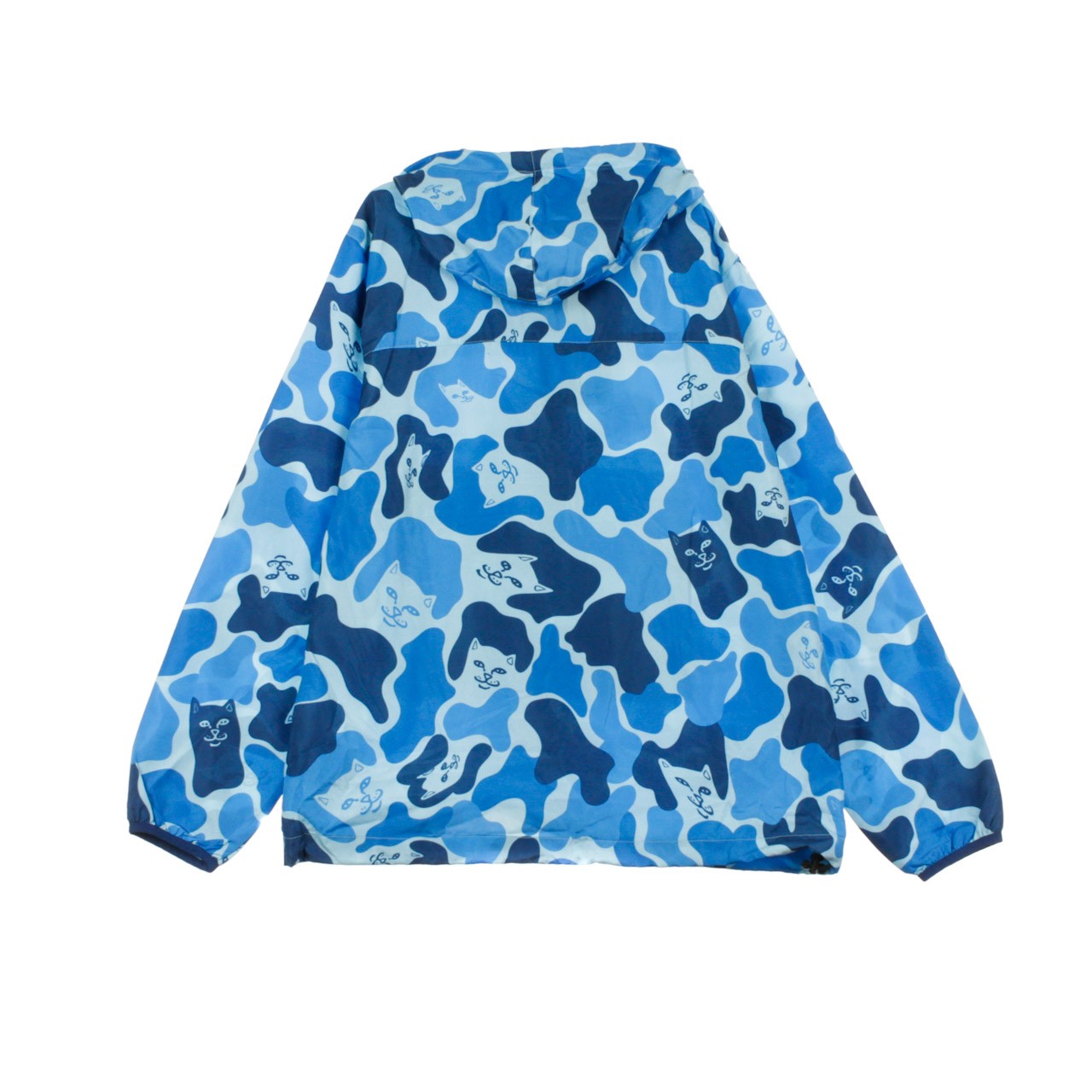 Ripndip, Giacca A Vento Infilabile Uomo Nerm Camo Fanorak, 