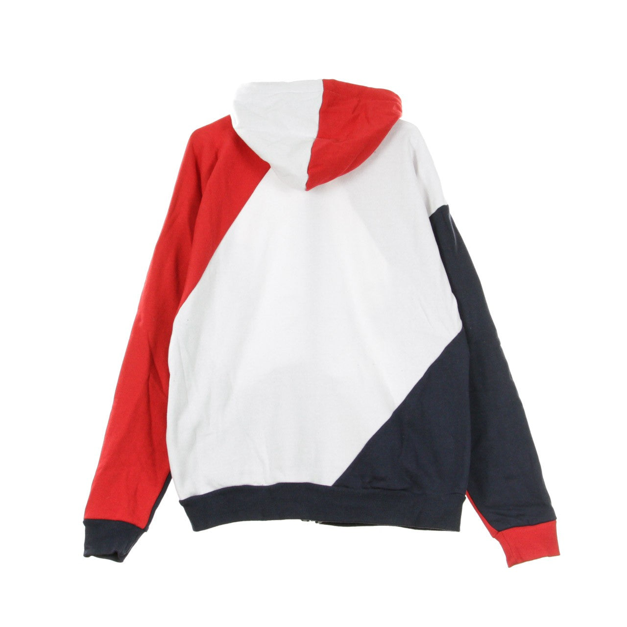 Fila, Felpa Cappuccio Zip Uomo Lazaro Diaginal Block Full Jacket, 