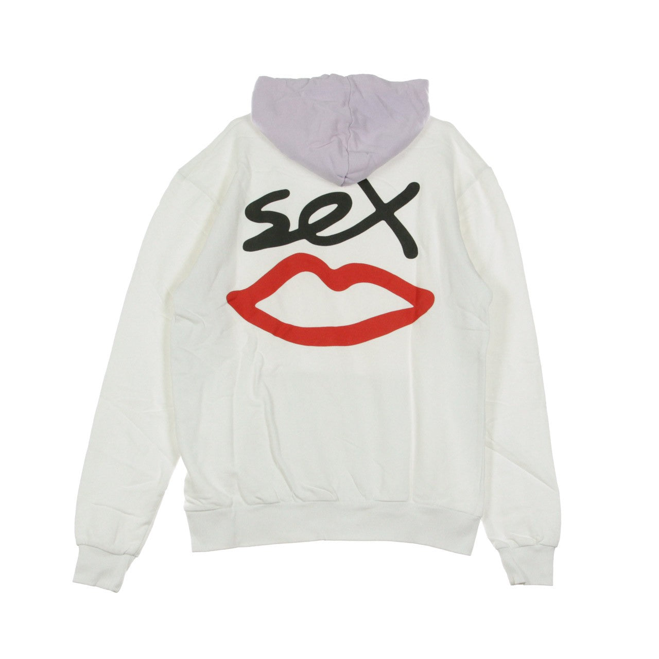 Sex Skateboards, Felpa Leggera Cappuccio Uomo Two Tone Hoody, 
