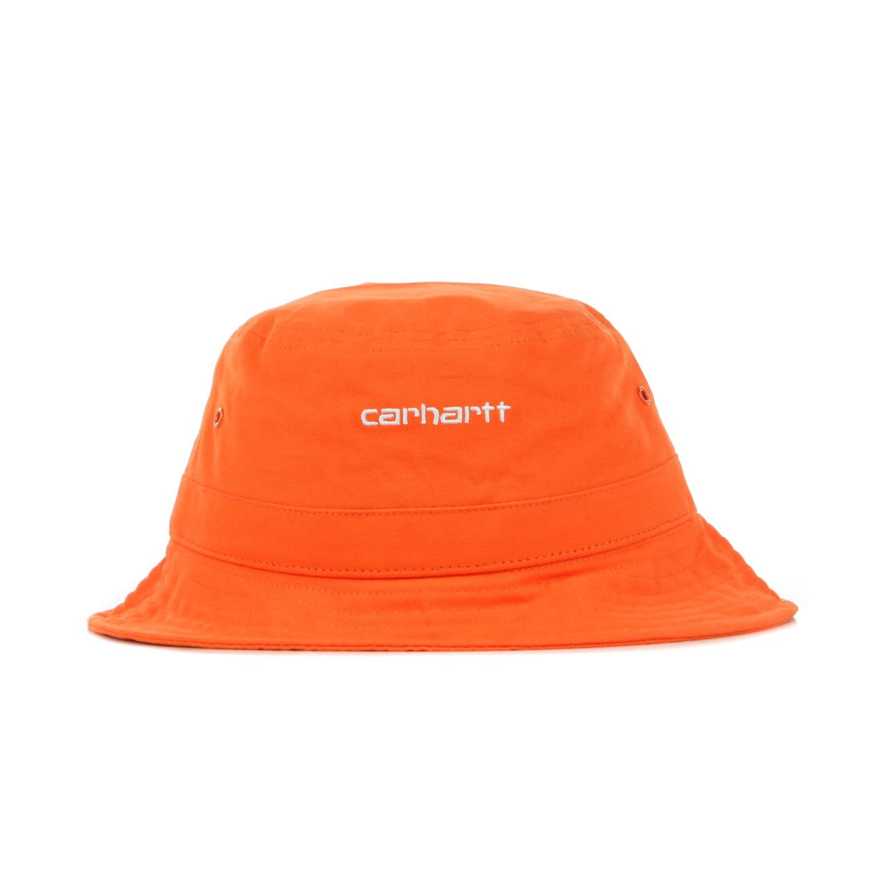 Men's Bucket Hat Script Bucket Hat Pepper Orange/white