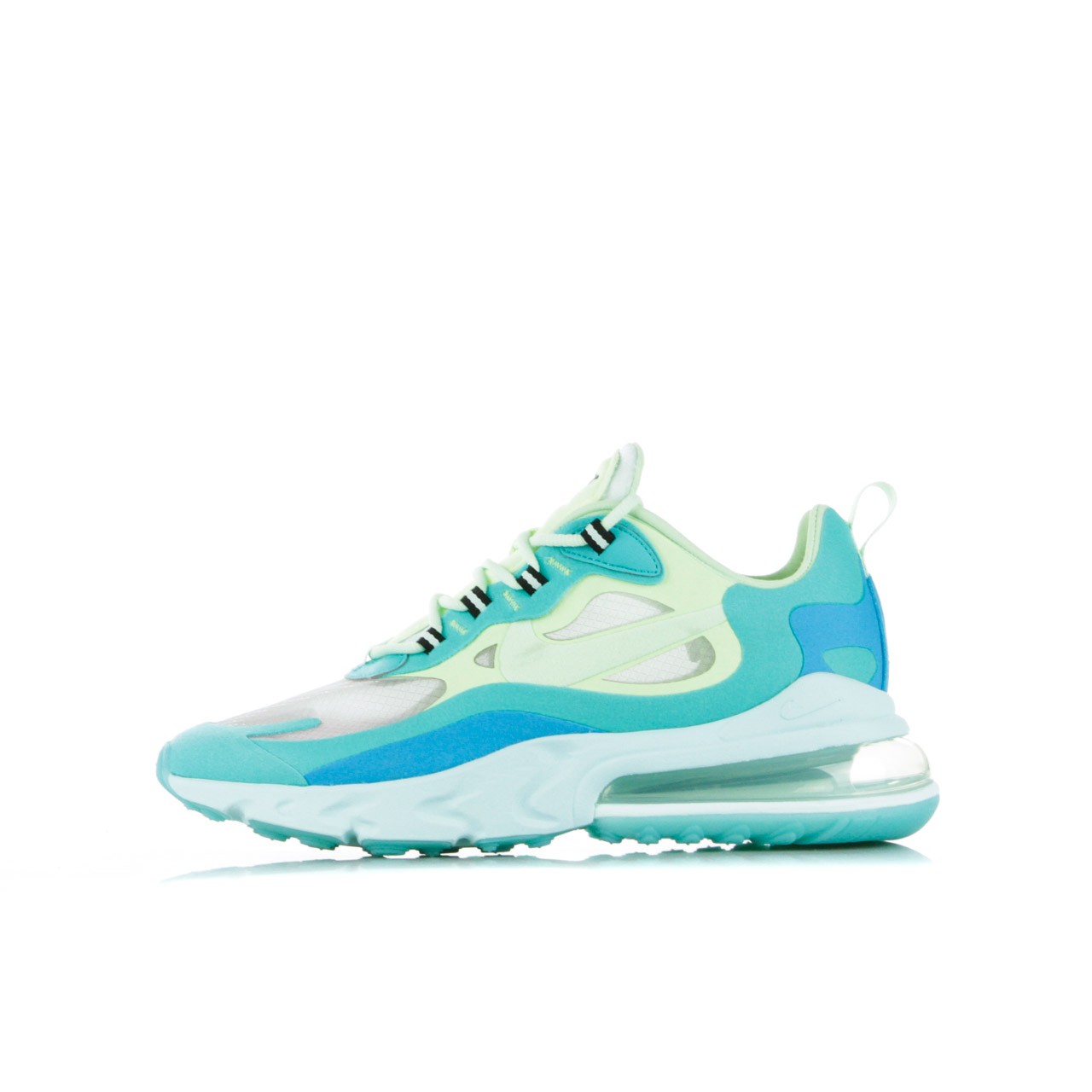 Scarpa Bassa Uomo Air Max 270 React (psychedelic Art) Hyper Jade/frosted Spruce/barely Volt