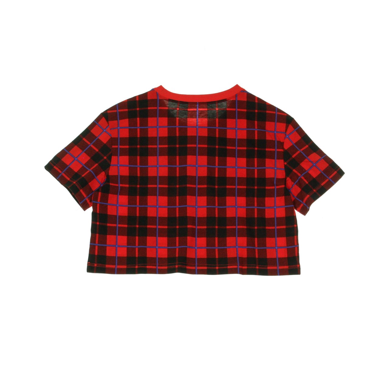 Nike, Maglietta Corta Donna Tee Futura Plaid, 