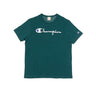 Champion, Maglietta Uomo Crewneck Tee, Teal