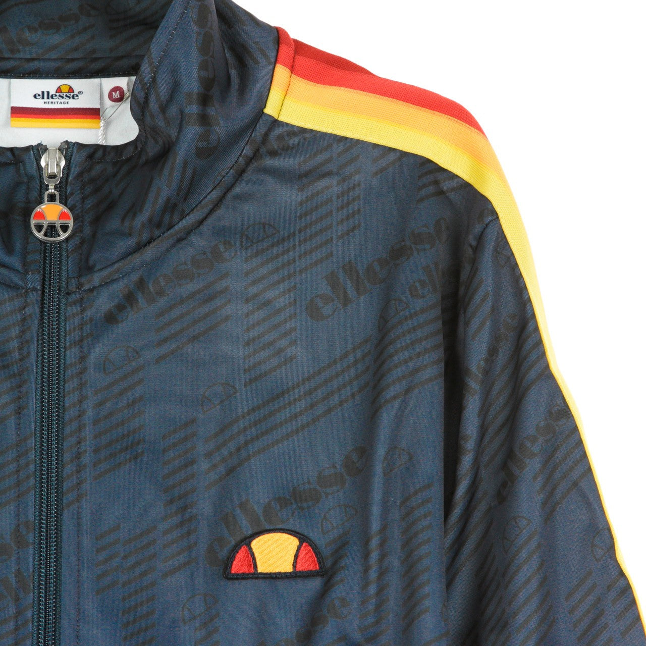 Ellesse, Giacca Tuta Uomo Allover Track Top, 