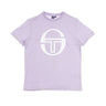 Sergio Tacchini, Maglietta Donna Barbora Boyfriend Logo, Bloom Pastel Plu