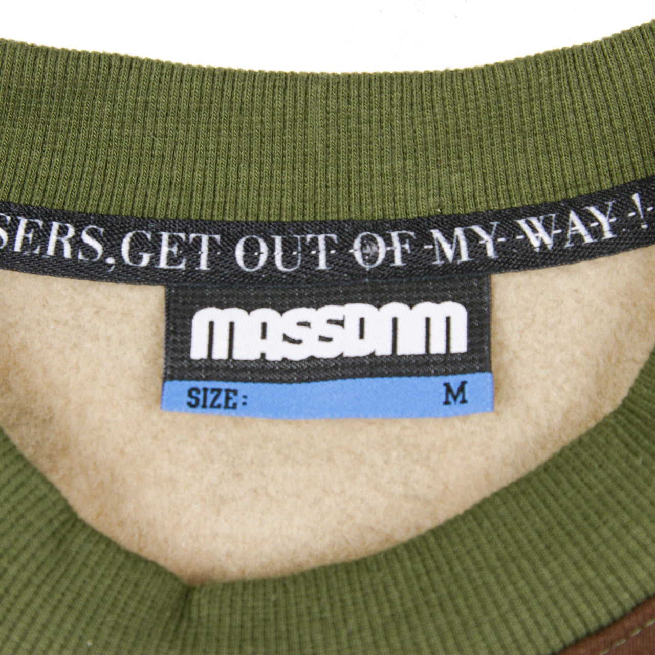 Mass Denim, Felpa Girocollo Uomo Base Crewneck, 
