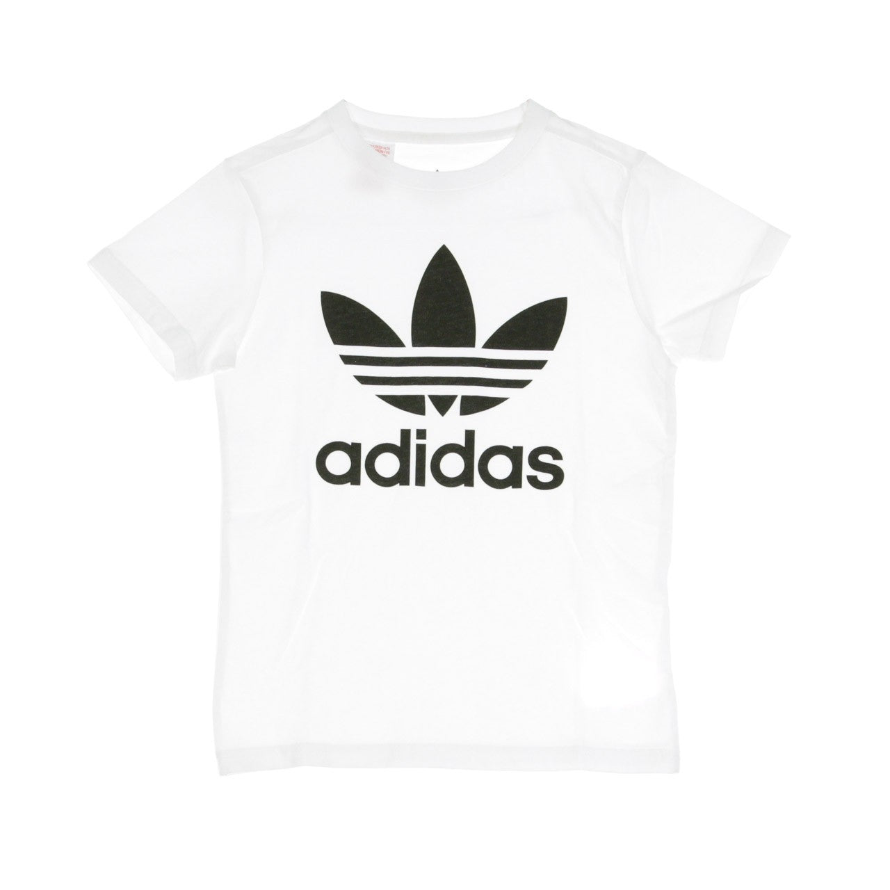 Adidas, Maglietta Ragazzo Trefoil Tee, White/black