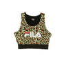 Fila, Top Donna Josette Crop Top, Allover Leo