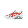 Nike, Scarpa Bassa Uomo Air Max 200, White/university Red/metallic Silver