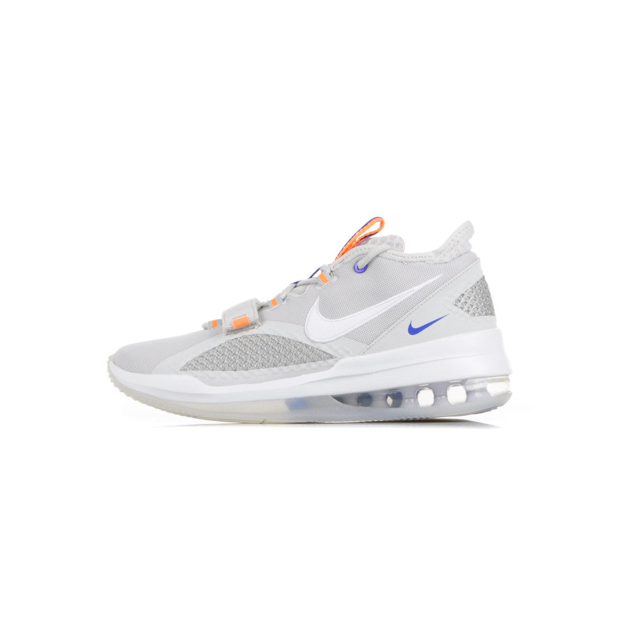Nike, Scarpa Bassa Uomo Air Force Max Low, Vast Grey/white/wolf Grey/total Orange