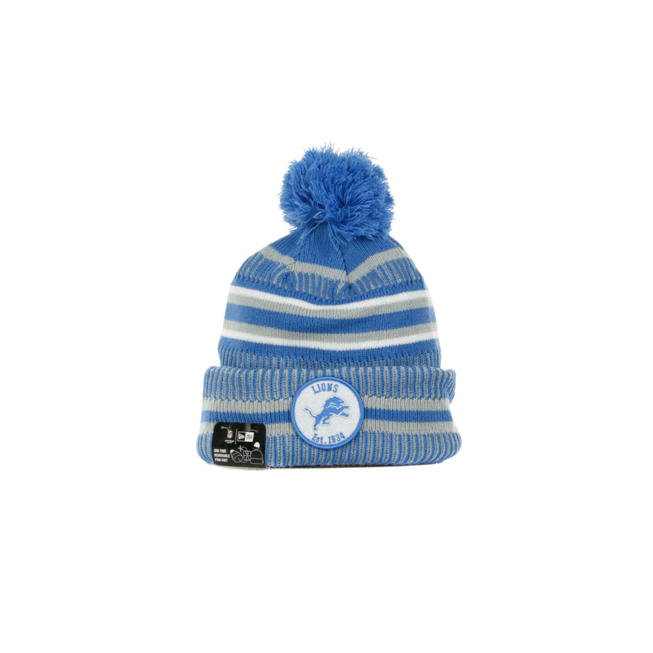 New Era, Cappello Pom Pom Uomo Onf19 Sport Knit Home Detlio, 