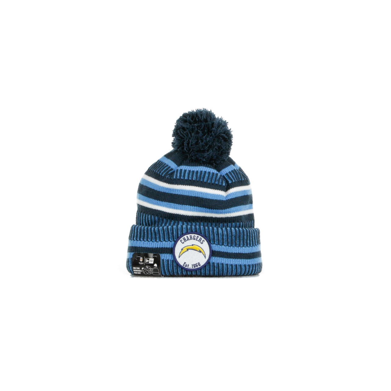 New Era, Cappello Pom Pom Uomo Onf19 Sport Knit Home Loscha, Original Team Colors