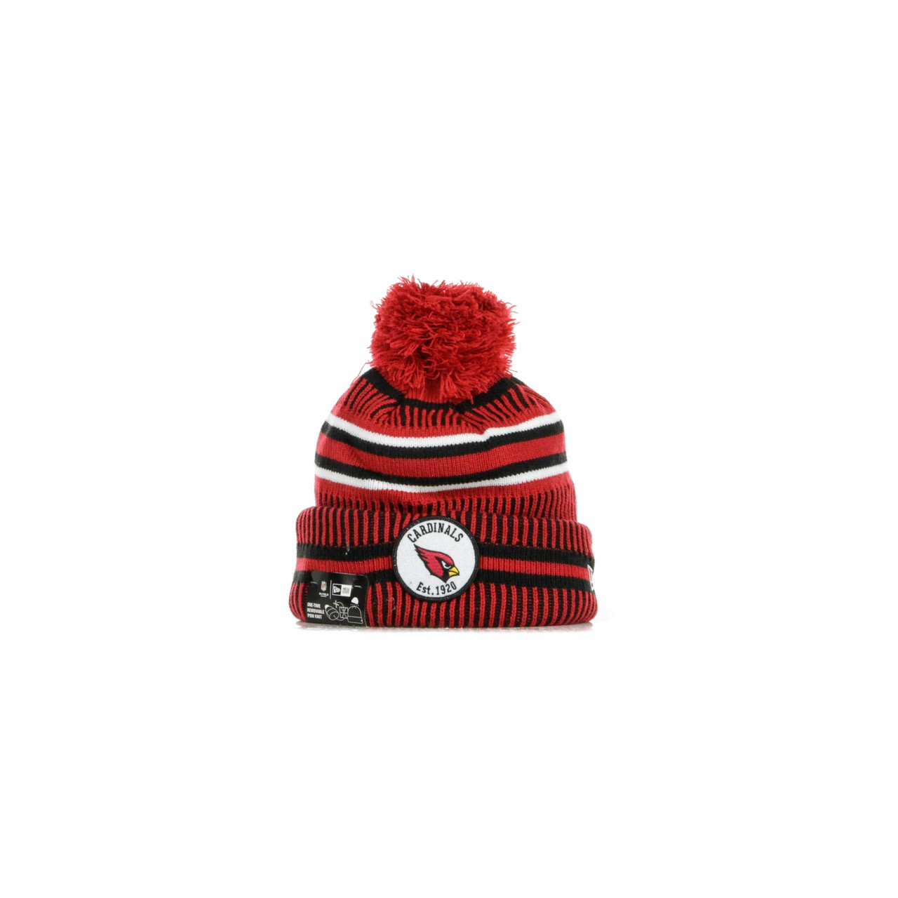 New Era, Cappello Pom Pom Uomo Onf19 Sport Knit Home Aricar, Original Team Colors