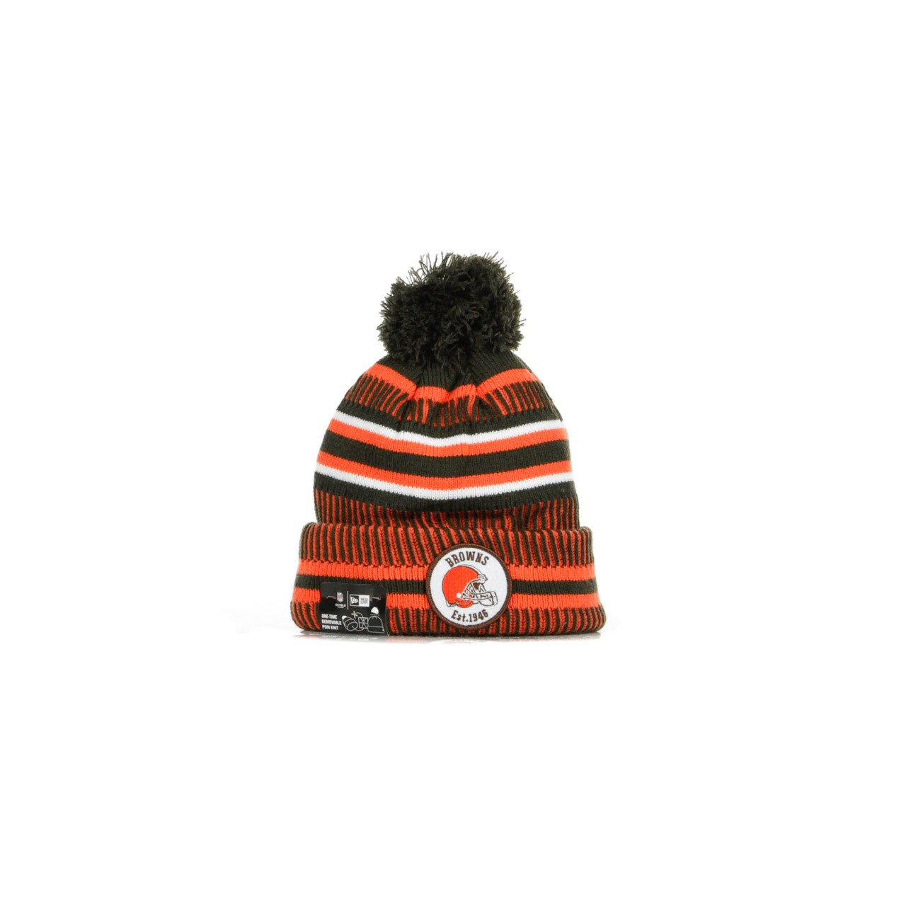 New Era, Cappello Pom Pom Uomo Onf19 Sport Knit Home Clebro, Original Team Colors