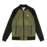 Kappa, Giubbotto Bomber Donna Womber Slim Graphic, Leopard/black/silver