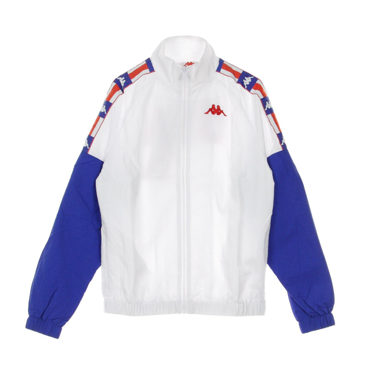 Kappa, Giacca A Vento Uomo Authentic La Basalt, White/blue/blue