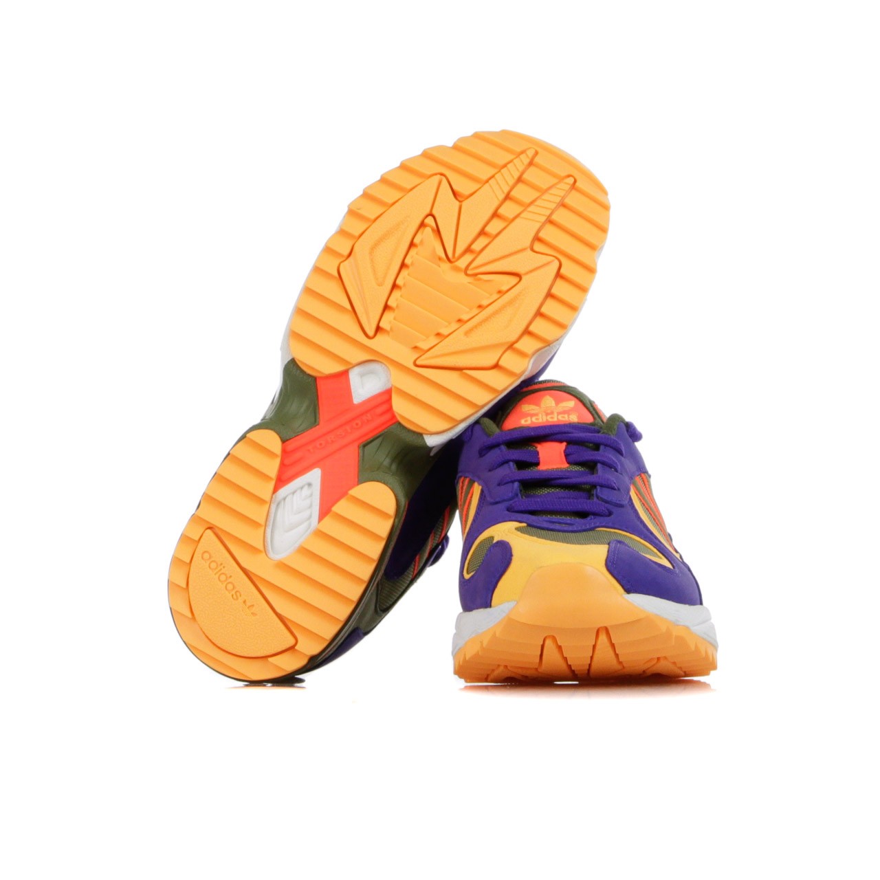 Adidas Scarpa Bassa Uomo Yung-1trail Raw Khaki/solar Red EE6537