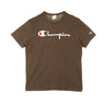 Champion, Maglietta Uomo Crewneck Tee, Brown
