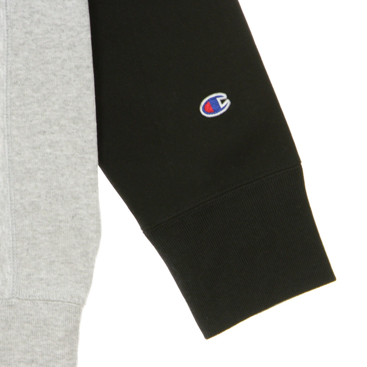 Champion, Felpa Girocollo Uomo Colour Block Kangaroo Pocket Reverse Weave, 