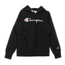 Champion, Felpa Cappuccio Donna Hooded Sweatshirt, Black