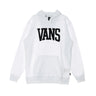 Vans, Felpa Cappuccio Uomo Svd University Po, White
