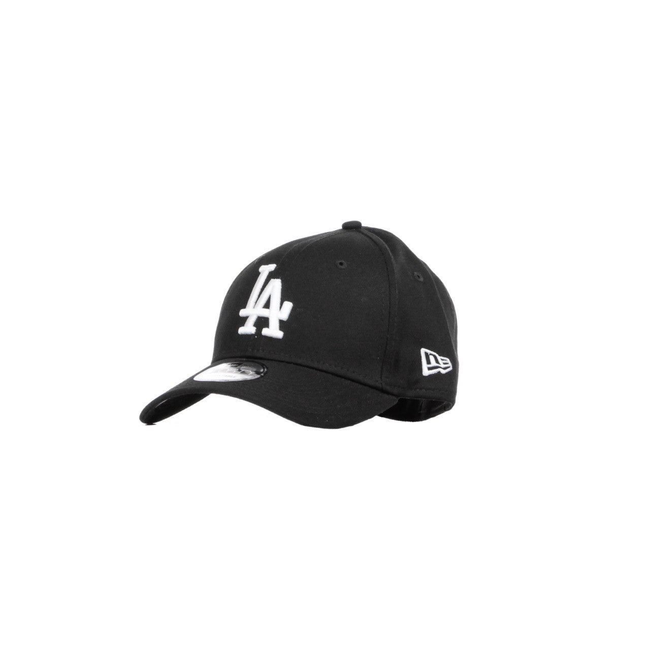 New Era, Cappellino Visiera Curva Uomo Mlb League Essential 940 Losdod, Black/white