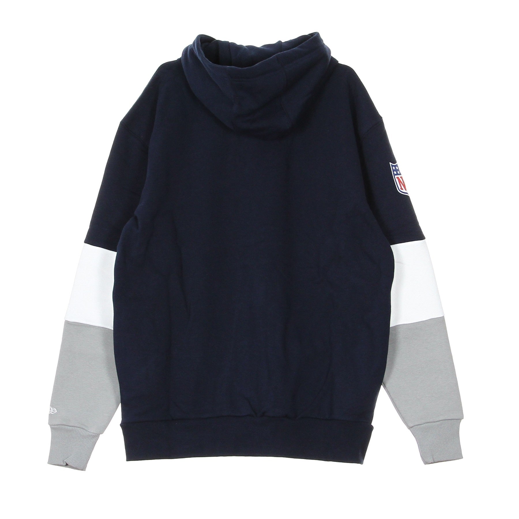 New Era, Felpa Cappuccio Uomo Colour Block Hoody Seasea, 