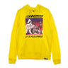 Black Pyramid, Felpa Leggera Cappuccio Uomo Space Rider, Yellow